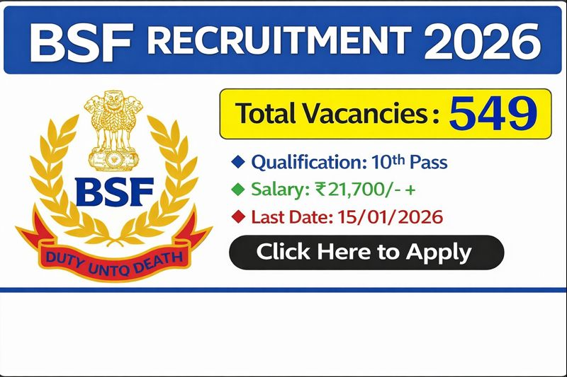 BSF Recruitment 2026